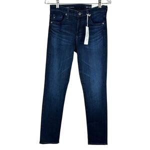 AG Adriano Goldschmied Prima Mid Rise Ankle Cigarette Jeans Concord Size 27 NWT